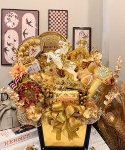 Giỏ Quà Tết Cao Cấp TDF4 – Sang Trọng, May Mắn & Thịnh Vượng 2026