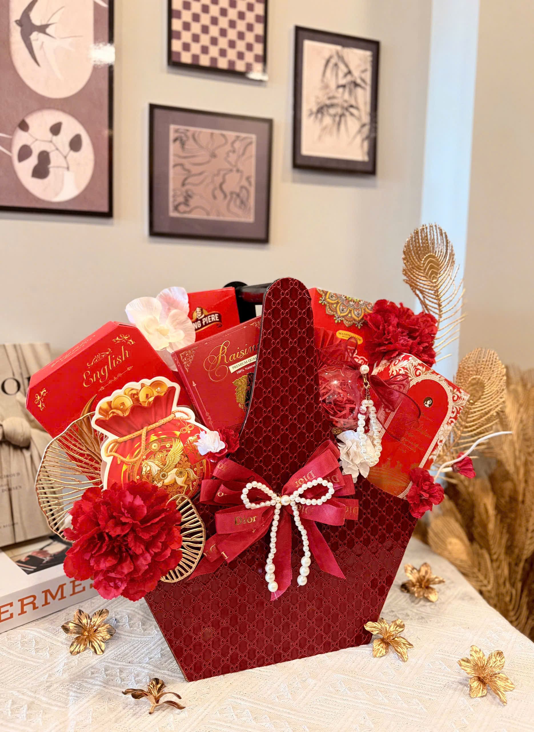 Giỏ Quà Tết Cao Cấp TDF39