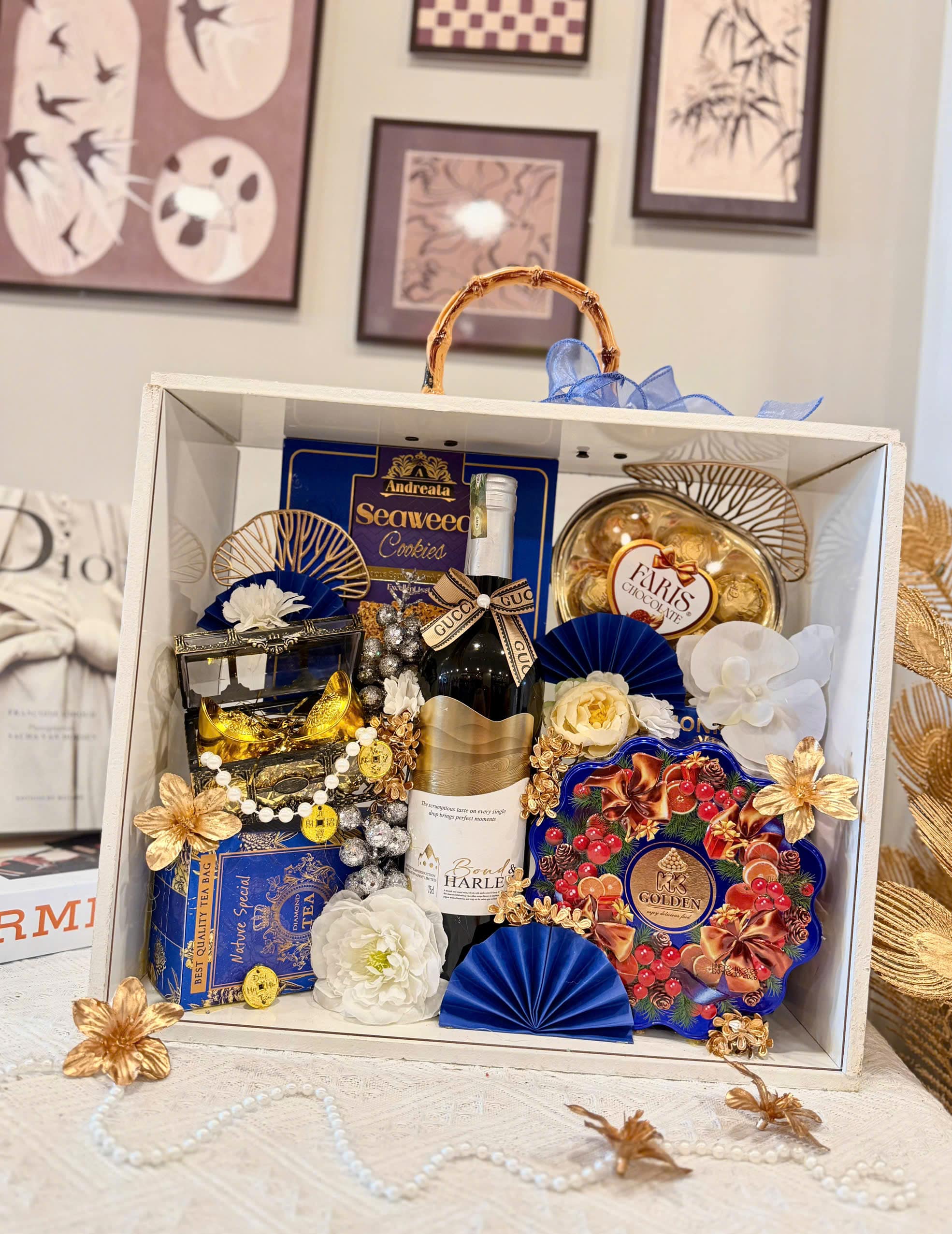 Giỏ Quà Tết Cao Cấp TDF41 - Ảnh 2