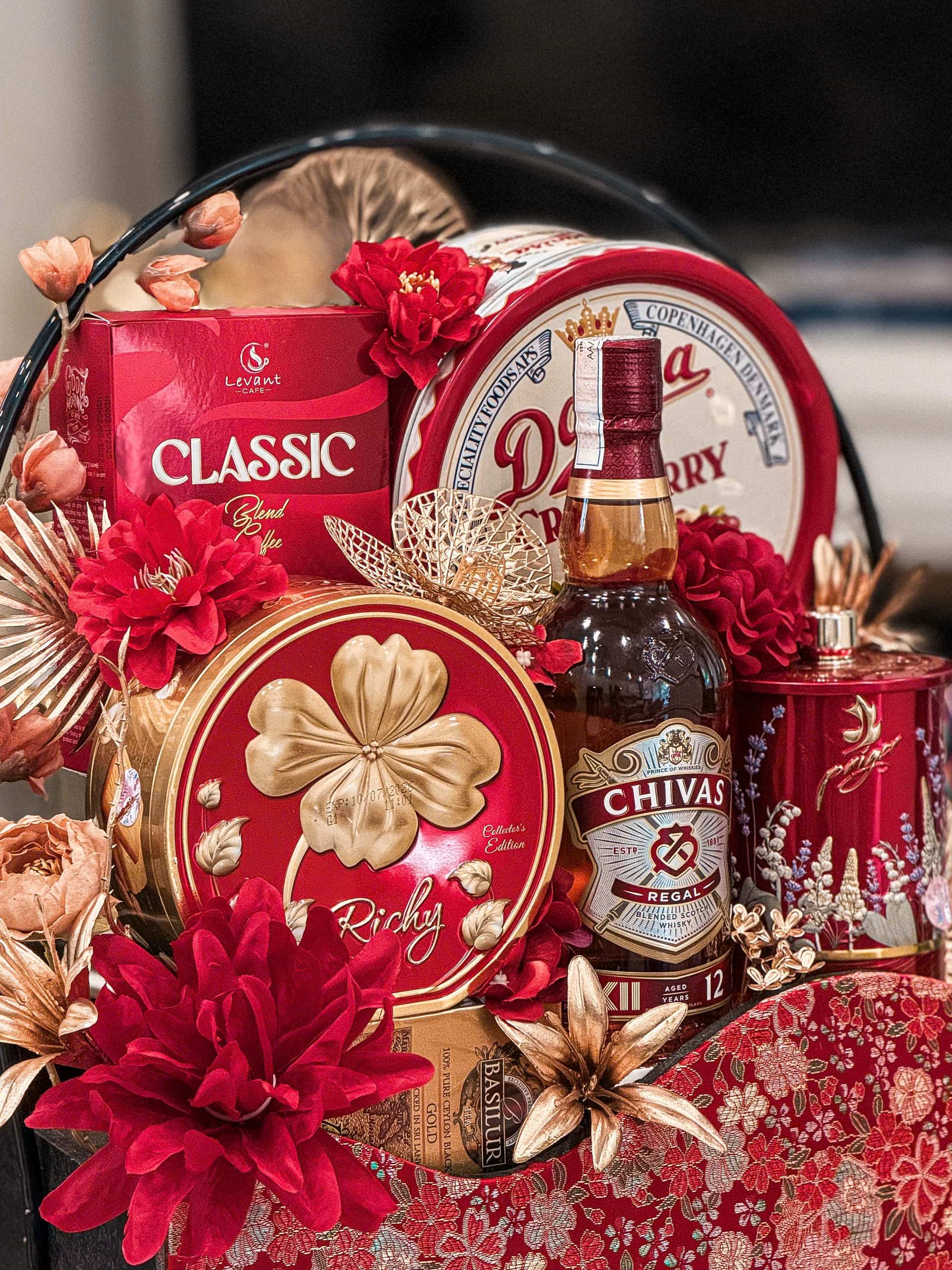 Giỏ Quà Tết Cao Cấp TDF44 - Ảnh 2